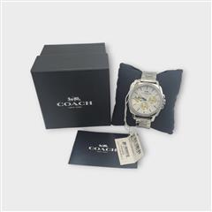 Coach NY Chronograph CA43.7.14.1603S Crystal accent WR 3bar watch